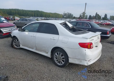 2010 Toyota Corolla S z USA, uszkodzony, nr VIN 1NXBU4EE6AZ363000
